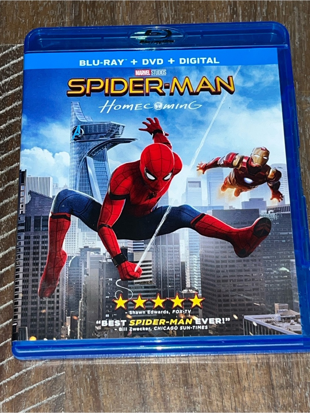Spider-Man Homecoming Blu-Ray + DVD + Digital